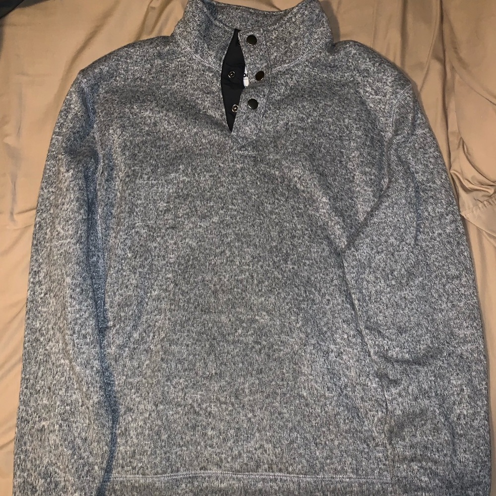 Gray sweater